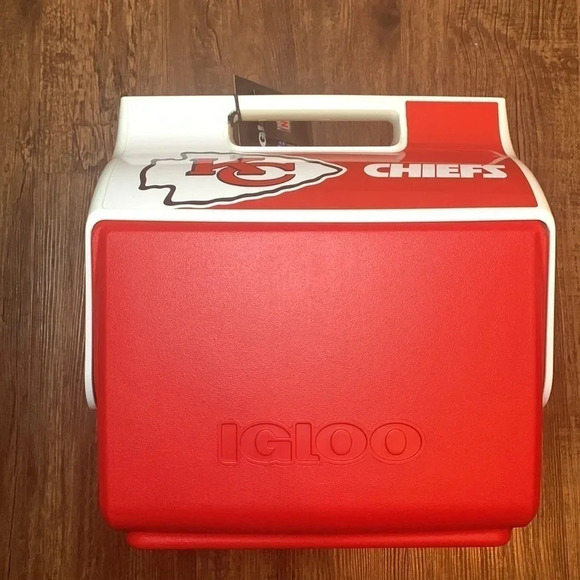 Kansas City Chiefs Cooler 7 Quarts NFL x Igloo Playmate New - Picture 2 of 9
